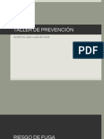 Taller de prevención