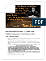 Vladimir Kraminik Chess Training 2019