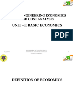 1.1 Definition of Economics, Nature and Scope of Economics