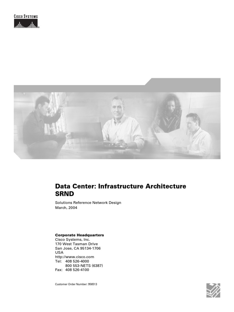 Data Center - Infrastructure Architecture SRND | PDF | Network Switch ...