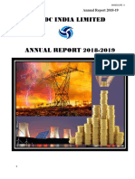 THDC India Annual Report 2018-19 Highlights