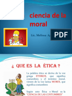 Etica Ciencia de La Moral