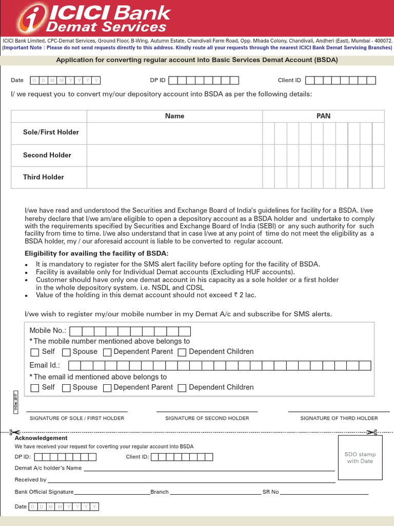 Bsda Form | PDF | Financial Services | Business