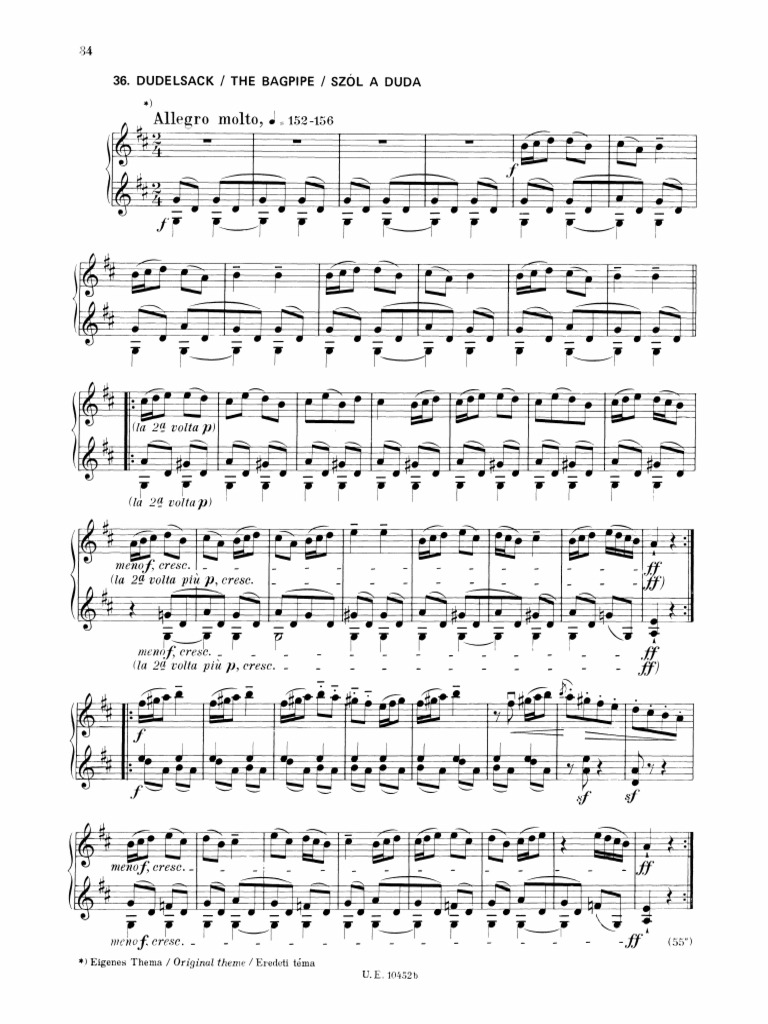 The Bagpipe Variation PDF