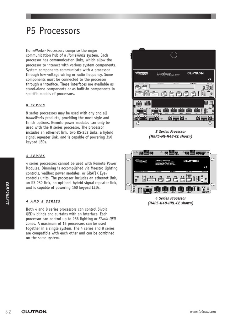 Hwi p5 Processors Spec en | PDF | Network Topology | Electricity