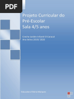 Projeto Curricular Sala A-2020