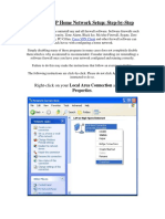 XP Home Network Setup in 40 Steps