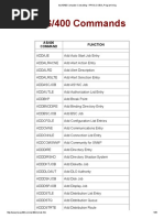 AS400 Command List