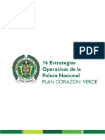 PIPSC - CV LIBRO 5. 16 Estrategias Operativas de La Policía Nacional PLAN CORAZÓN VERDE