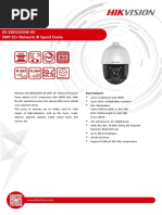 DS-2DE5225IW-AE 2MP 25× Network IR Speed Dome: Key Features