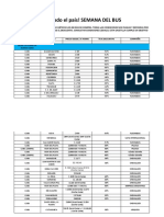 Semana Del Bus - Precios Promocionales A Todo El País