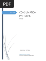 Consumption Patterns: Ingles