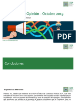 Informe de Opinión - Octubre 2019