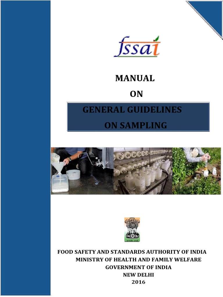 General Sampling Guidelines 2016 | PDF | Sampling (Statistics ...