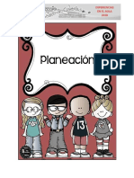 Planeador Preescolar Primer Periodo