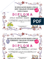 1 DIPLOMA CONCURSO Fiesta Lectura