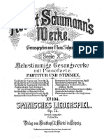 331001620 Schumann Spanisches Liederspiel Op 74 PDF