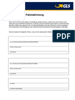 Vollmacht Zur Paketabholung Download 43696