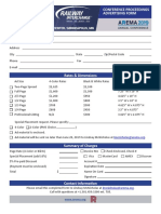 Conference Proceedings Advertising Form