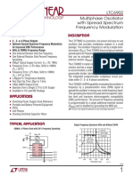 Descriptio Features: LTC6902 Multiphase Oscillator With Spread Spectrum Frequency Modulation