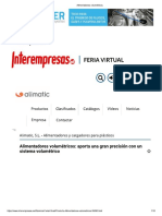 Alimentadores Volumétricos