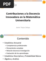 Javier Trejos Experiencias Matematica