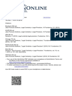 Legal Certainty v. Legal Precision PDF