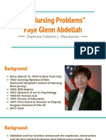 21 Nursing Problems Faye Glenn Abdellah