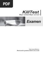 Killtest: Examen Examen