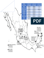 Mapa velocidades regionales