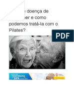 Doença Alzheimer Pilates