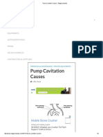 Pump Cavitation Causes - Enggcyclopedia