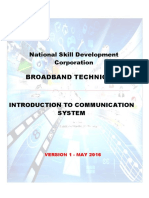 Broadband Technician: National Skill Development Corporation