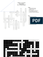 OUTPUT # 1. Crossword Brian M. Mary SHS - ICT Related Subjects
