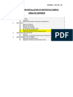 CW 3130 - Supply and Installation of Geotextile Fabrics: December 2011 Division 4 - CW 3130 - R4