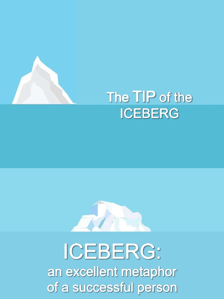 Iceberg Theory PDF
