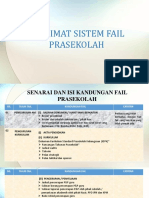 Taklimat Sistem Fail Prasekolah