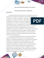 Escenario Unidad 3 Instrumentos y Análisis de Resultados