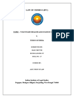 Law of Crimes I (IPC) Case Analysis