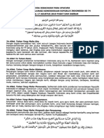 2039naskah Doa Peringatan HUT Ke-74 Kemerdekaan Republik Indonesia