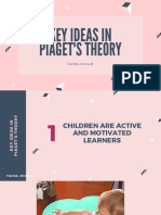 Key Ideas in Piaget'S Theory: TAKIDA, Shina M