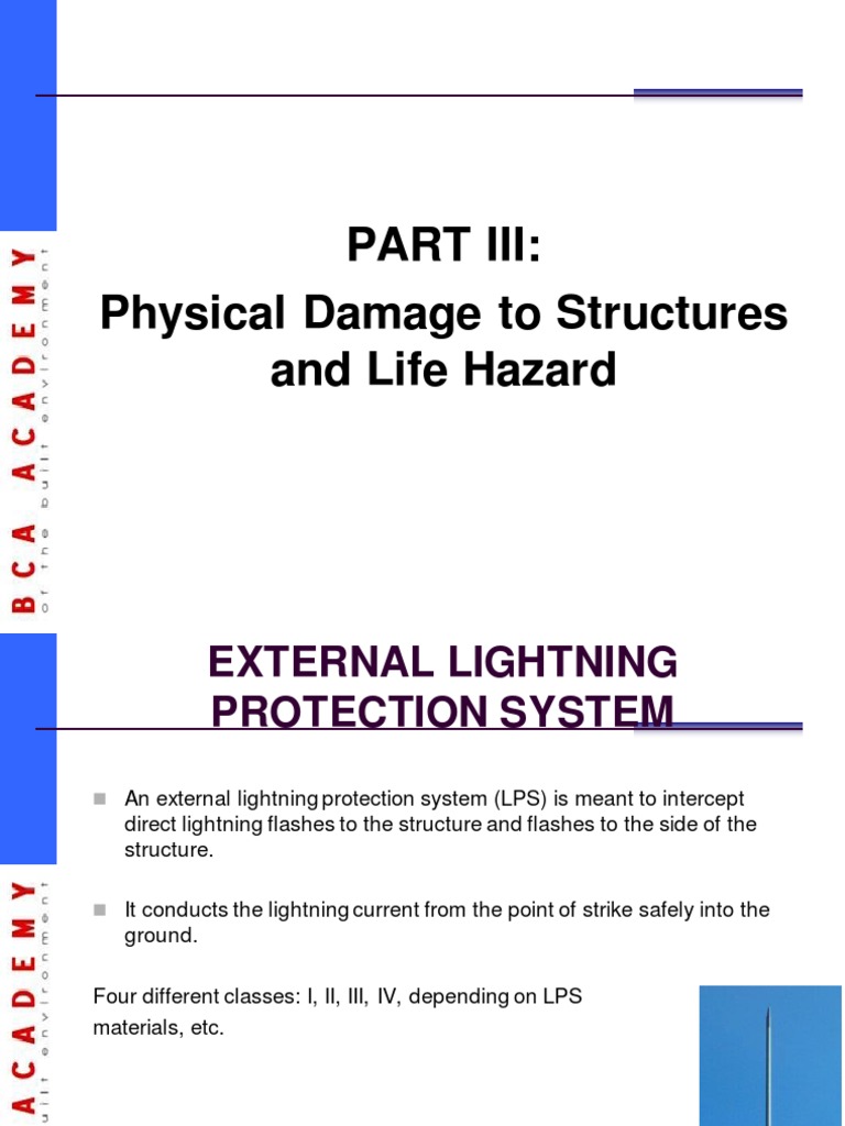 Lightning Protection System Overview | PDF | Electricity | Physical ...