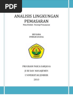 Download ANALISIS LINGKUNGAN PEMASARAN by verviana SN43410581 doc pdf