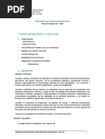 Plan Matemática Financiera unlp