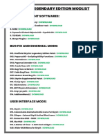 Skyrim LE Modlist PDF