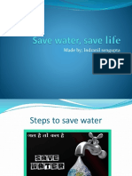 Save Water - Simple Steps to Conserve