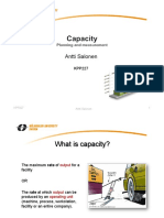 LE4a - Capacity & Break Even Analysis