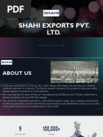 Shahi Exports Pvt