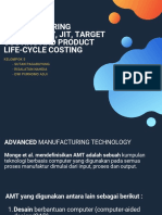 Advanced Manufacturing Technology, Jit, Target Costing and Product Life-Cycle Costing