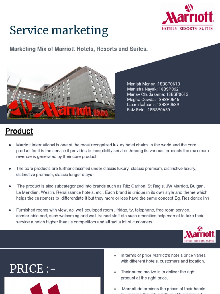 Service Marketing - Marriott International | PDF | Hotel | Business ...